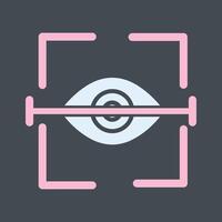 Eye Scan Vector Icon