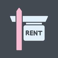 Rent Vector Icon