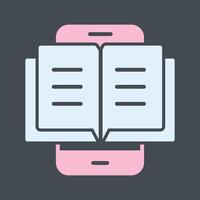 E Book Vector Icon