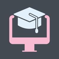 Online Education Vector Icon