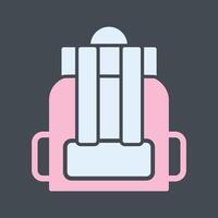 Backpack Vector Icon