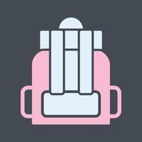 Backpack Vector Icon