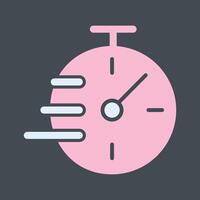 Flex Time Vector Icon