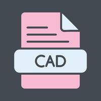 icono de vector de cad