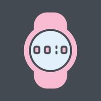 icono de vector de reloj deportivo