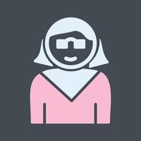 Female Professor Vector Icon