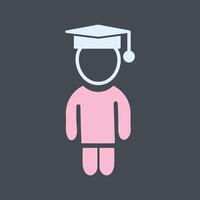 Student Standing Vector Icon