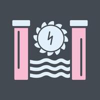 Hydro Power Vector Icon