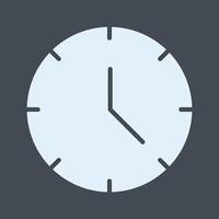 icono de vector de reloj