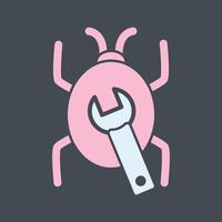 Bug Fixing Vector Icon