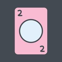 Diamonds Card Vector Icon