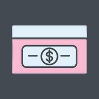 Pack of Bills Vector Icon