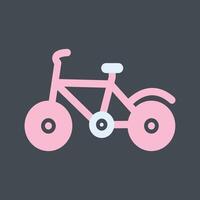 bicicleta yo vector icono