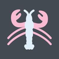 Lobster Vector Icon