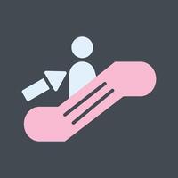 Escalator Vector Icon