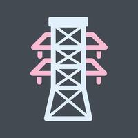 Electricity Tower Vector Icon