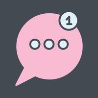 Message Bubbles Vector Icon