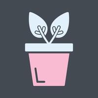 Plant Pot Vector Icon