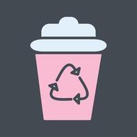 Recycle Bin Vector Icon