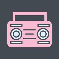 Cassette Player Vector Icon