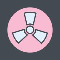 Radiation Vector Icon