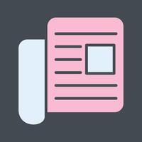 Newspaper Vector Icon