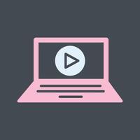 Play Video Vector Icon