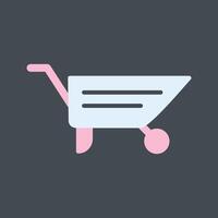 Garden Cart Vector Icon