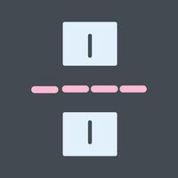 Linked Road Vector Icon