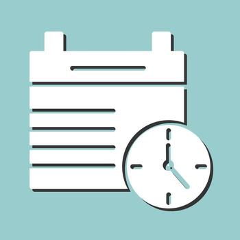 Clock Vector Icon