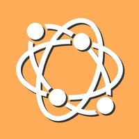 Atomic Structure Vector Icon