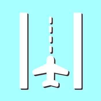 Runway Vector Icon