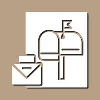 Mailbox Vector Icon