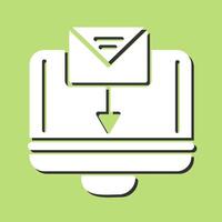 Mail Upload Vector Icon