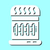 Gas Heater Vector Icon