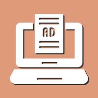 Internet Ads Vector Icon