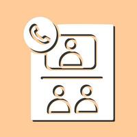 Conference Call Vector Icon