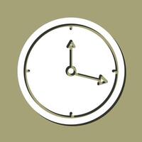 icono de vector de reloj