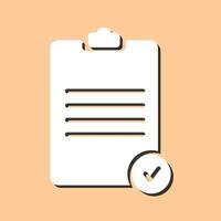 Registered Document Vector Icon