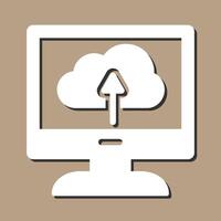 Cloud Backup Vector Icon