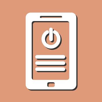 Shutdown Button Vector Icon