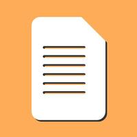 Document Vector Icon