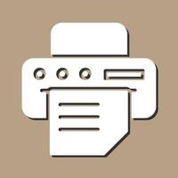 Printer Vector Icon