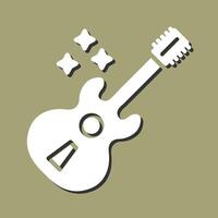 icono de vector de guitarra