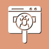 Web Bug Vector Icon