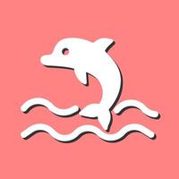 Dolphin Vector Icon