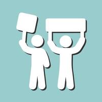 Protester Vector Icon