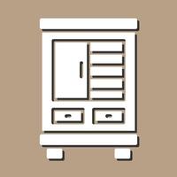 Shelves Cabinet Vector Icon