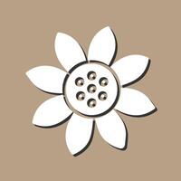 Sunflower Vector Icon