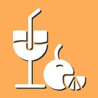 Orange Juice Vector Icon